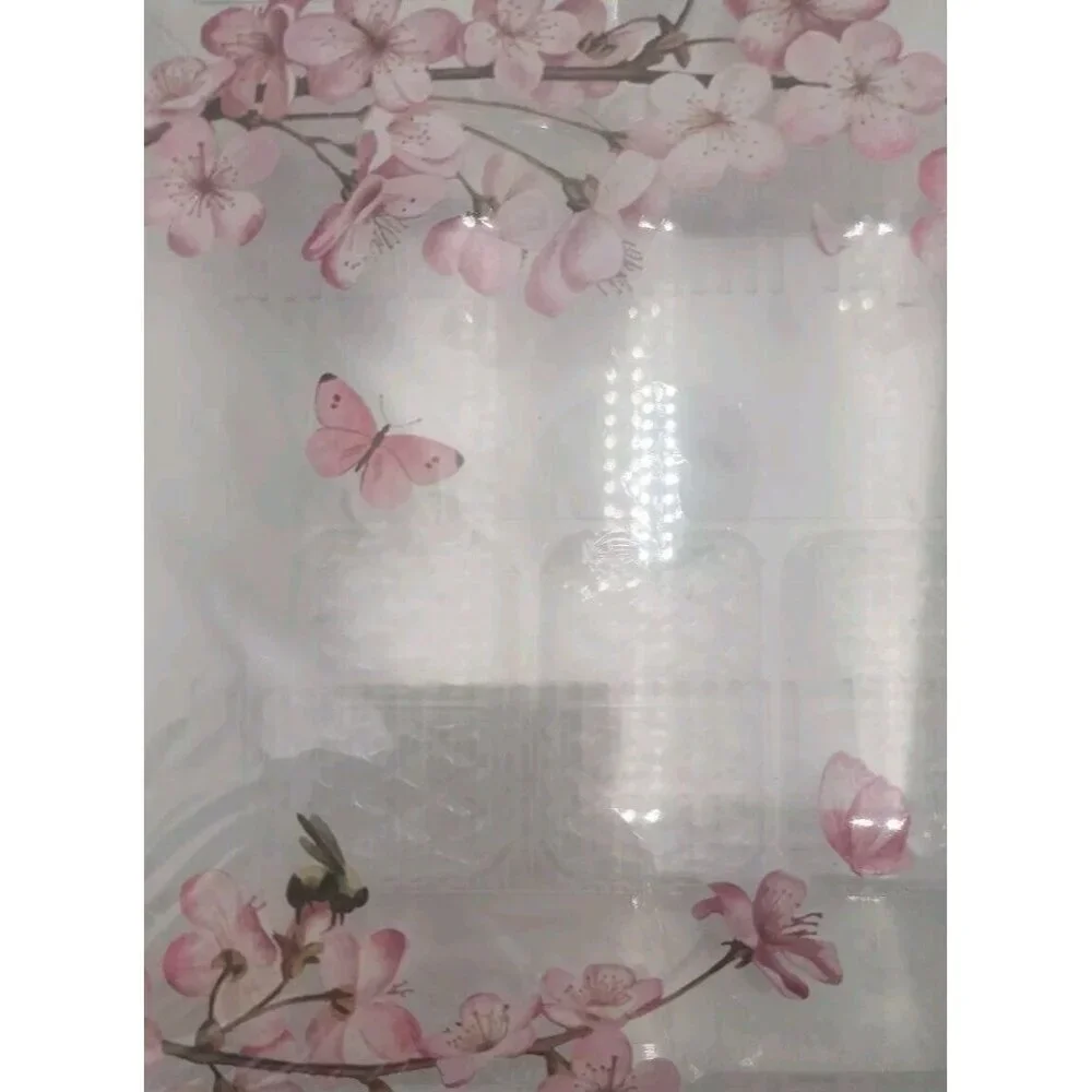Plastic Hard Case Cover Laptop Shell‎ 8 1/2 By 12 Flowers Butterfly Cherry New